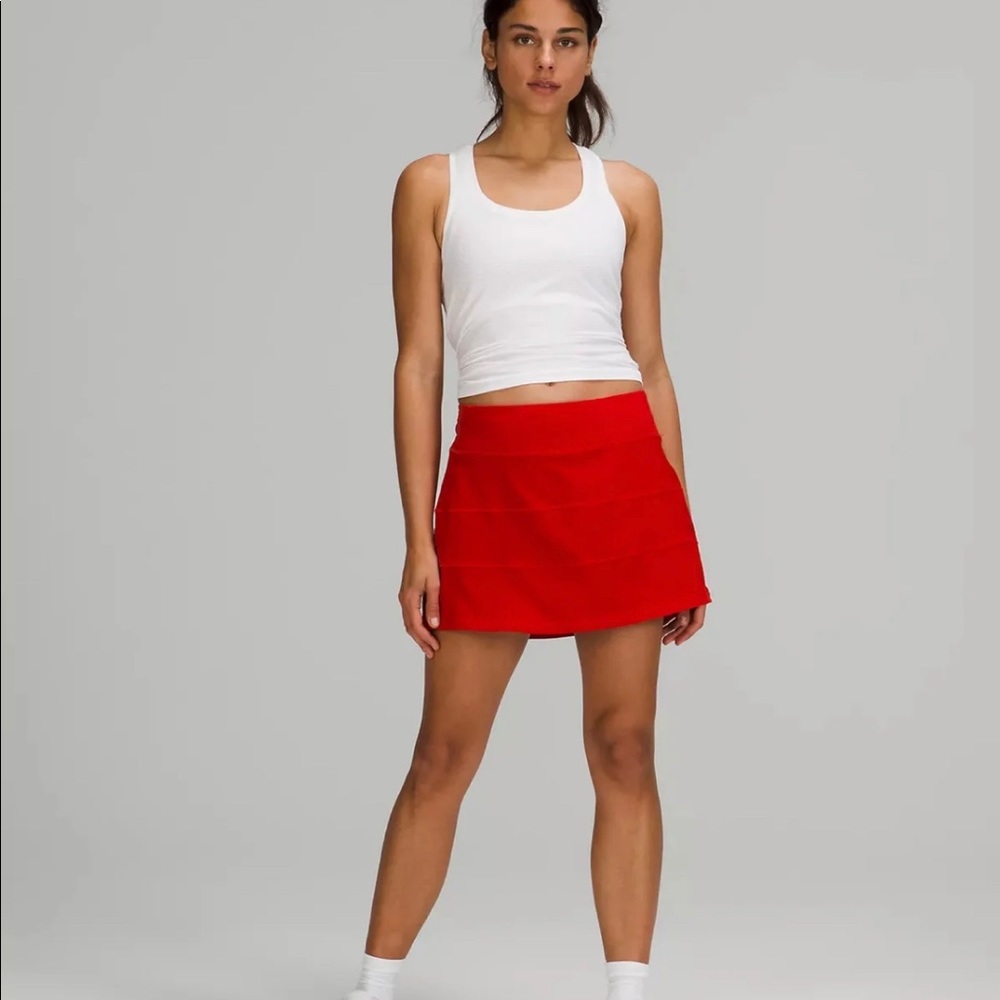 NWT 6 Lululemon pace rival skirt